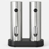 فلفل ساب و نمک ساب شارژی مدل KYMQ-67C مجموعه 2 عددی به همراه استند شارژ