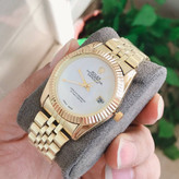 ساعت مردانه مارک ROLEX تاریخدار صفحه مشکی و سفید کد34765