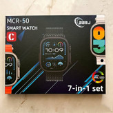 ساعت هوشمند 49 میلیمتری ام سی آر مدل 7in1 set با 7 بند سیلیکونی