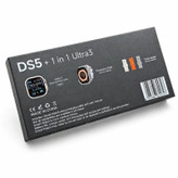 ساعت هوشمند 49 میلی متری مدل DS5 با بند سیلیکونی