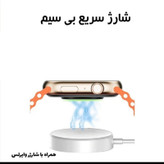 ساعت هوشمند 47 میلی متری مدل SEVEN 1+7 با بند سیلیکونی