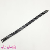دستبند مردانه رولکس مشکی استیل کد 750