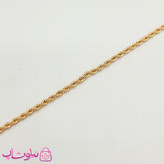 زنجیر طنابی ژوپینگ طول 45 سانت عرض 4 میل کد 800