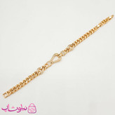 دستبند زنانه ژوپینگ طلایی مدل فرد Fred نگیندار کد 899