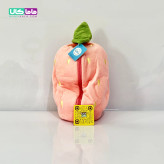 عروسک خرگوش سورپرایزی موزیکال تنفسی مدل توت فرنگی 30 سانتیمتر