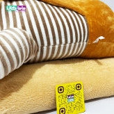 عروسک گاو پیشبندی بالشتی پتودار 60 سانتیمتر