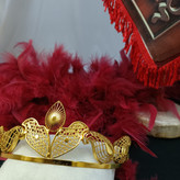 تاج زیورنور طرح طلا ا عروسی و مراسم ا روح گندم